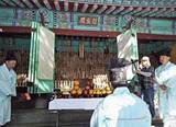 「韓国でも原爆犠牲者の慰霊式　被爆者が多く暮らす南東部・陜川」の画像1