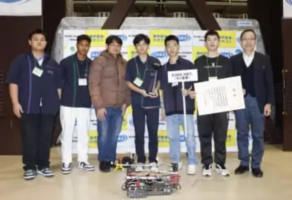 タイの高専が初出場で最優秀賞　原発「廃炉創造ロボコン」福島