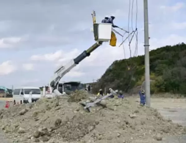 南海トラフ地震想定し訓練　関西電力送配電と陸自