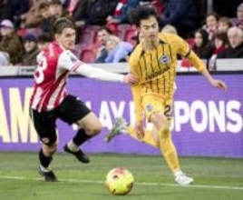 ブライトン三笘はフル出場　サッカーのプレミアリーグ