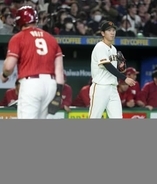 巨2―6楽（22日）　戸郷、4失点の乱調