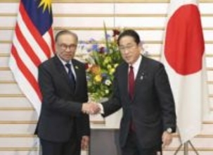 脱炭素化の実現などで協力確認　日本とマレーシア、首脳会談