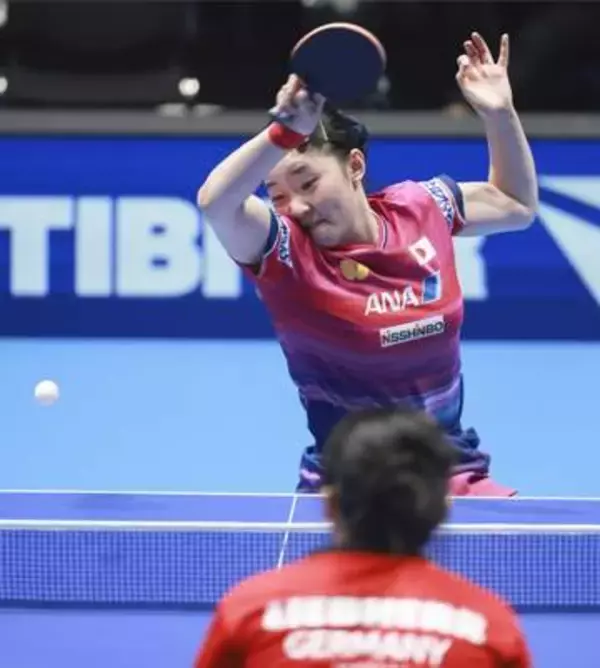 卓球日本女子、ドイツ下し決勝へ　世界選手権団体戦、6大会連続