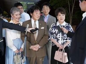 川中美幸さん、高市首相と面会　「歌を聴いて心を癒やして」