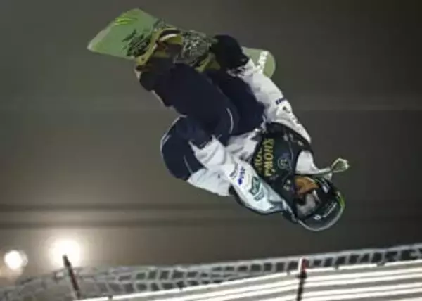 スノボW杯、嶋崎珀が5位　ハーフパイプ第3戦