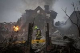 民間人死者、1万5千人超に　ロシア侵攻から4年のウクライナ