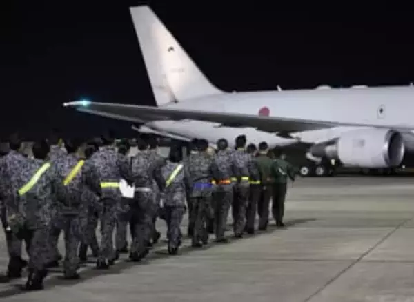 空自機がモルディブへ出発　「不測の事態に備え」