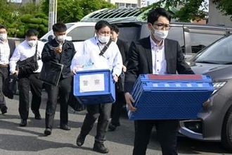 磐越道バス事故、容疑者宅を捜索　新潟・胎内の自宅、福島県警
