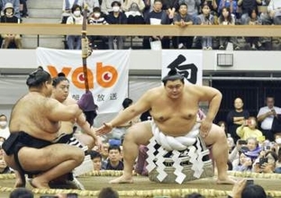 大の里「完走できた」秋巡業終了　豊昇龍も意欲