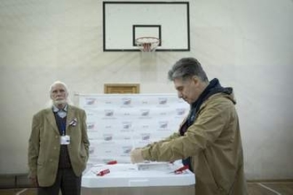ロシア政権与党、議席7割超も　侵攻後初の下院選、最終日