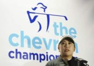 西郷真央「全力プレーしたい」　連覇狙うシェブロンゴルフ