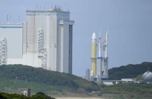 H3ロケット9号機、発射地点に　みちびき搭載、11日朝打ち上げ