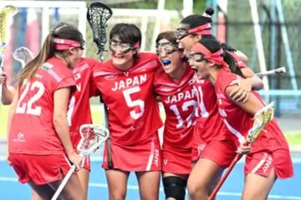 日本、2連勝で準々決勝へ　ラクロス女子の世界選手権