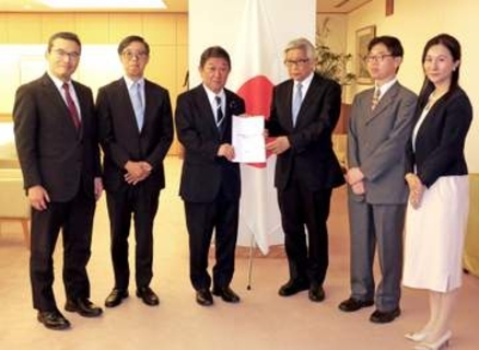 ODA、安保に戦略活用　有識者、茂木外相に提言