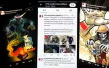 中国、高市首相非難の漫画　大使館がXに投稿