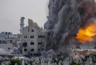 ガザ北部で住宅攻撃　イスラエル軍、交戦頻発