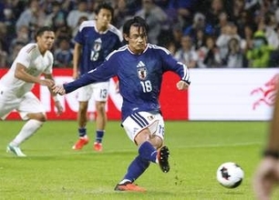 日本、ベネズエラに逆転　サッカー、上田が2得点