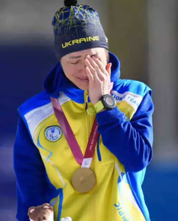 金メダルの2児の母、戦禍で練習　「ウクライナの存在を知って」