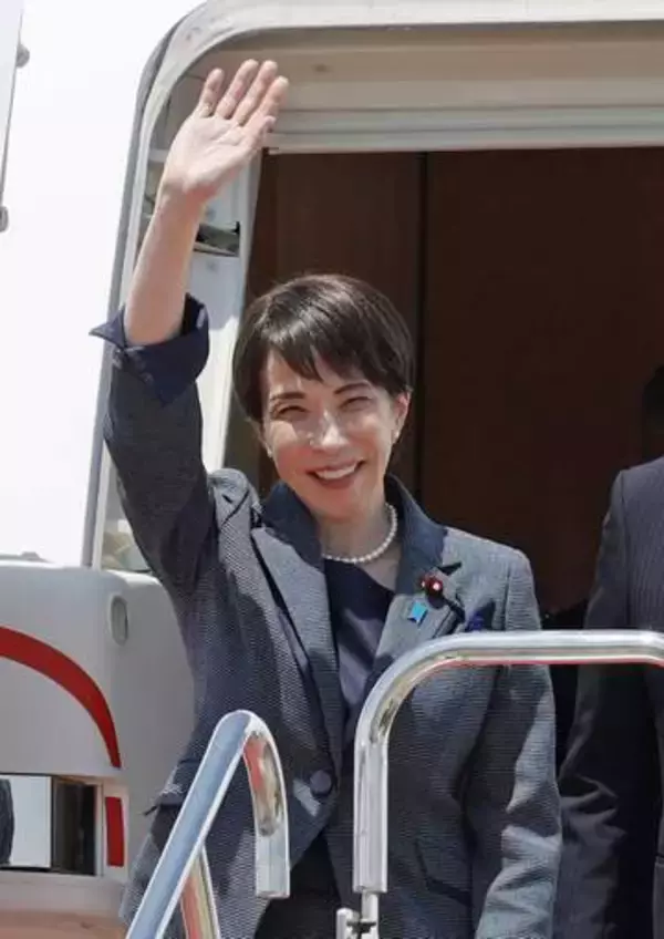 高市首相、訪韓終え帰国　中東情勢受けエネ協力強化