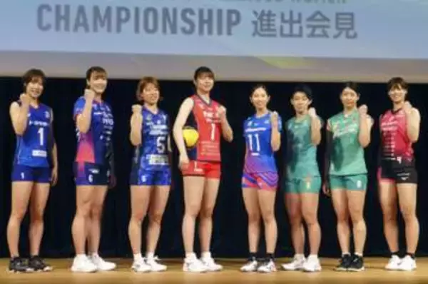 NEC川崎「強みはオフェンス」　バレーSVリーグ、女子PO会見