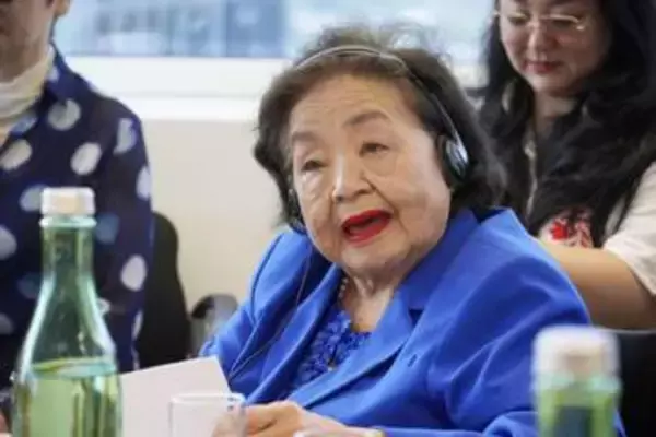 「核兵器への依存から脱却を」　94歳のサーロー節子さん訴え