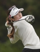 米女子ゴルフ、第3R終了せず　悪天候で、最終予選会