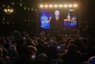 プーチン氏「勝利信じる」　ロシア国民に新年メッセージ