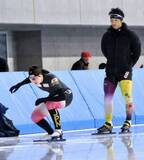 「スケート吉田雪乃、初五輪へ調整　「自分のペース乱さずやりたい」」の画像1