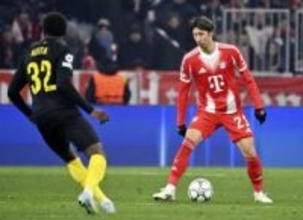 バイエルン・ミュンヘン16強へ　サッカー欧州CL、伊藤途中出場