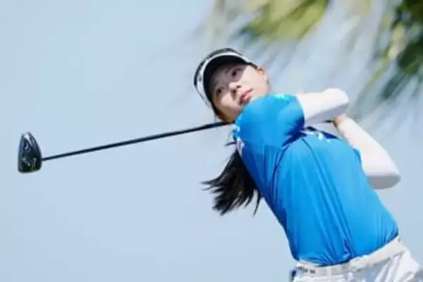 菅楓華、68で単独首位に浮上　台湾女子ゴルフ第3日