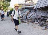 「熊本被災地の小中学校で始業式　八代全40校、氷川は1週間延期」の画像1