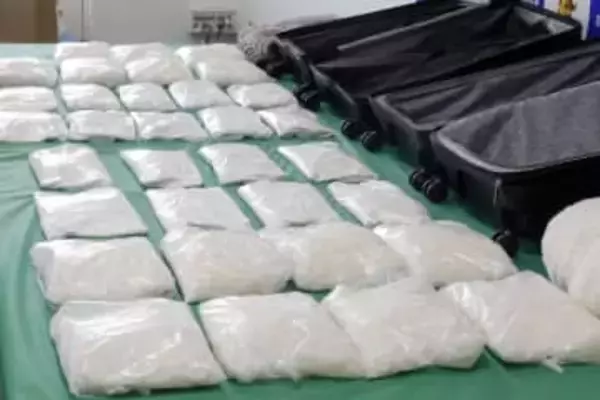 過去最多量の麻薬ケタミン押収　密輸未遂疑いで男告発、税関