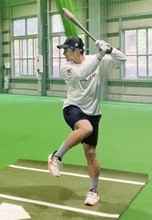 楽天・宗山「日々変化感じる」　2年目の進化へ単独トレ