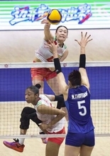バレー日本女子は準決勝敗退　ロス五輪切符持ち越し
