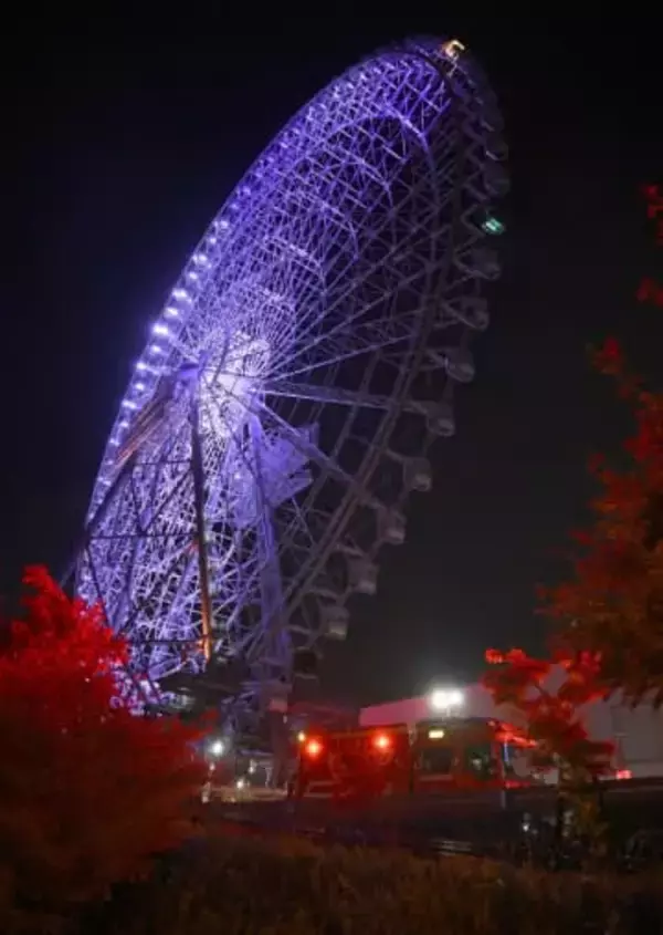 観覧車停止し20人閉じ込め　最大9時間、大阪・吹田