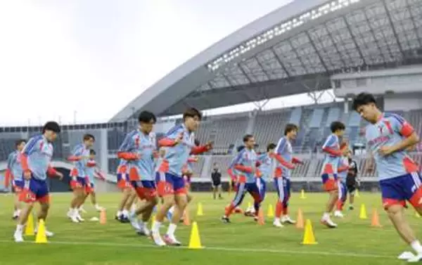 日本代表、一部非公開で練習　ベネズエラ戦へ、板倉治療