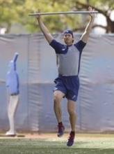 大谷、キャンプ地で自主練習　WBCに向けて調整