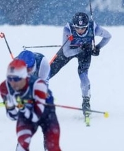 複合団体の日本、不運重なり失速　山本が前で転倒した選手と交錯