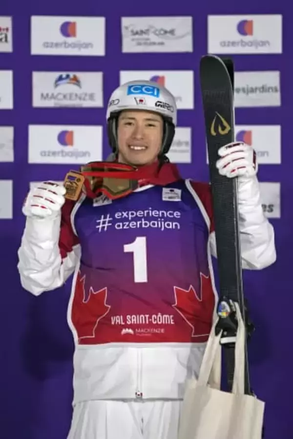 モーグルW杯、堀島行真は2位　女子は柳本理乃の9位が最高