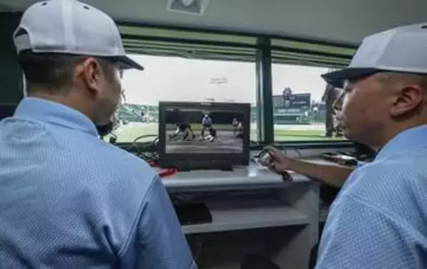 ビデオ検証、練習会で流れ確認　夏の甲子園大会で初めて導入