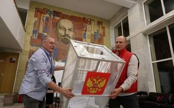 ロシア政権与党、現有議席増か　侵攻後初の下院選