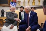 「米、インドと貿易合意　相互関税18％に引き下げ」の画像1