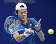 坂本は1回戦敗退　ジャパンOP男子テニス
