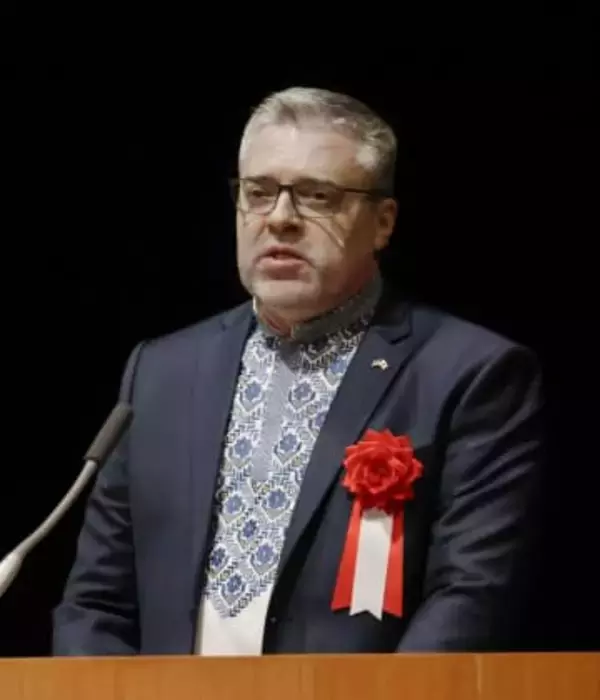 戦争長期化、子の将来絶つ　駐日ウクライナ大使が訴え