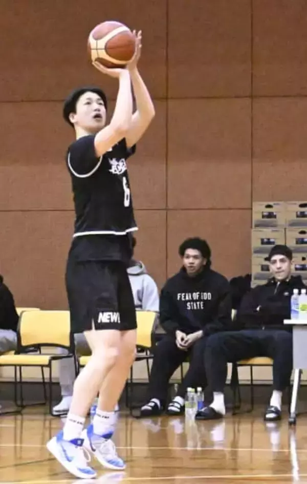 バスケ赤間らドラフト候補が参加　1位指名権の渋谷、練習会