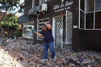 コロンビア西部でM7.4の地震　建物損傷、負傷者の情報も