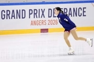 中井亜美、SPへ3回転半着氷　フィギュアGP仏大会開幕