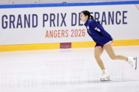中井亜美、SPへ3回転半着氷　フィギュアGP仏大会開幕