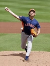 アストロズ今井、2回を無失点　マーリンズ戦、3奪三振