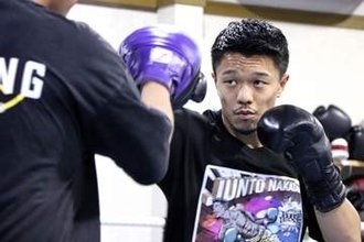 ボクシング中谷潤人「全力注ぐ」　王者井上尚弥撃破へ、練習公開